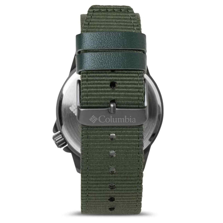 Columbia CSS15-017 Viewmont Green Nylon Strap Wristwatch