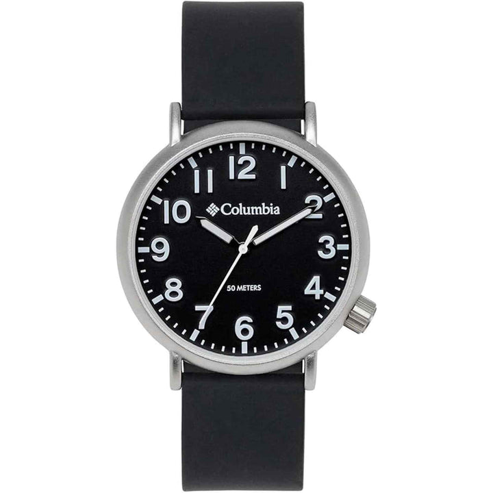 Columbia CSS16-001 Trailbanks Black Silicone Rubber Strap Wristwatch