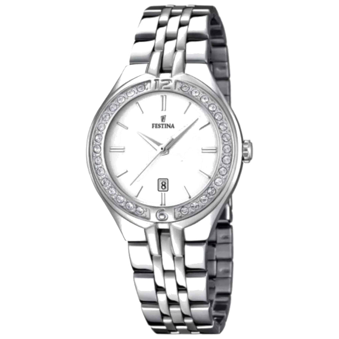 Festina F16867/1 Women's Mademoiselle Silver Dial Wristwatch