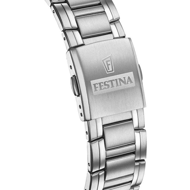 Festina F20704/6 Men's Black Timeless Chronograph Wristwatch