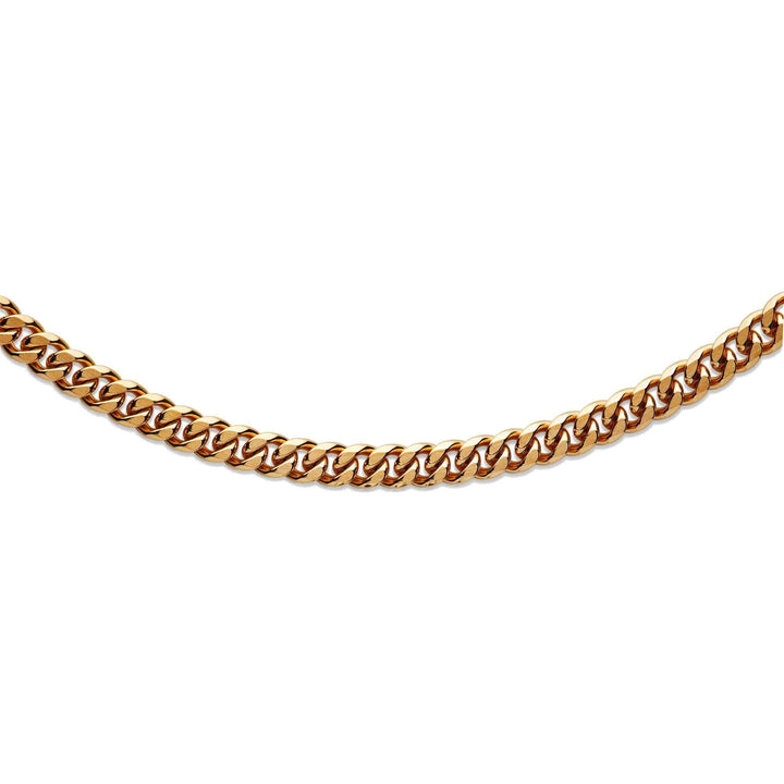 Unique & Co LAK-199/50CM Men's Steel Gold IP Necklace