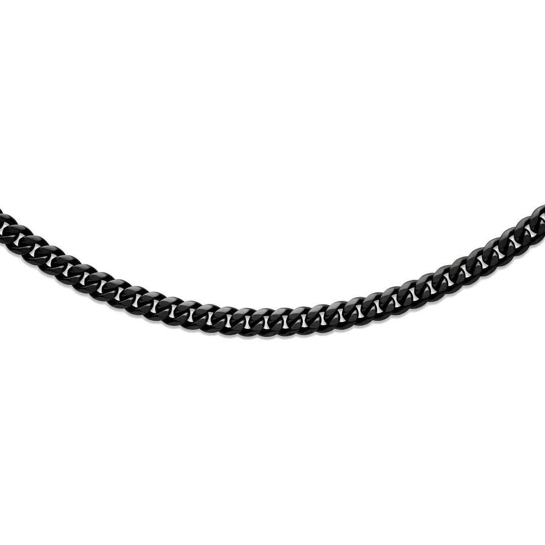 Unique & Co LAK-201/50CM Men's Steel Black IP Necklace