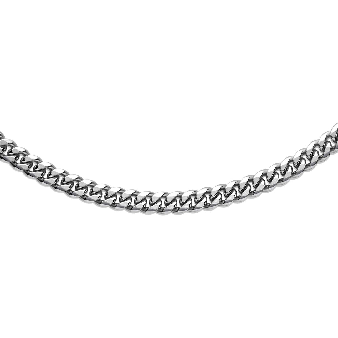 Unique & Co LAK-226/50CM Men's Steel Matte And Polished Necklace