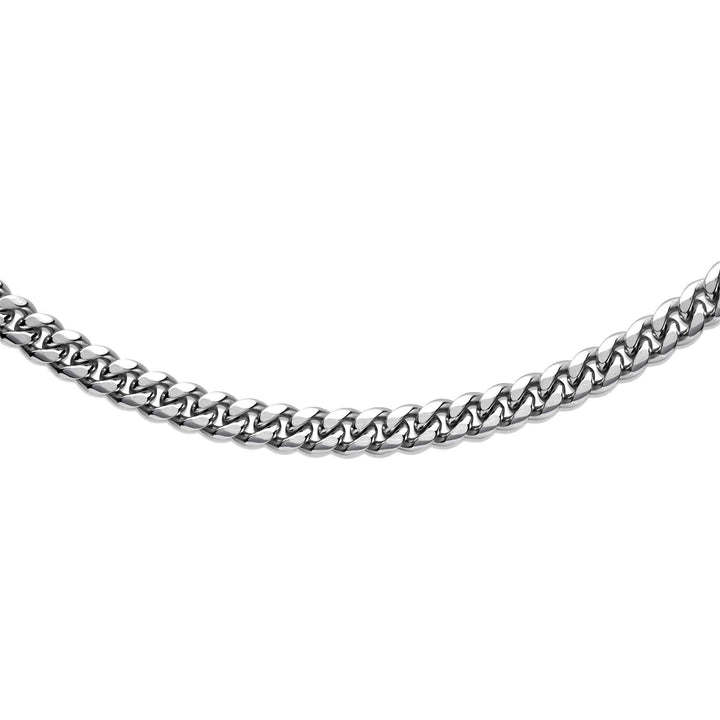 Unique & Co LAK-226/50CM Men's Steel Matte And Polished Necklace