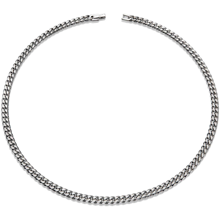 Unique & Co LAK-230/50CM Men's Steel Matte And Polished Necklace