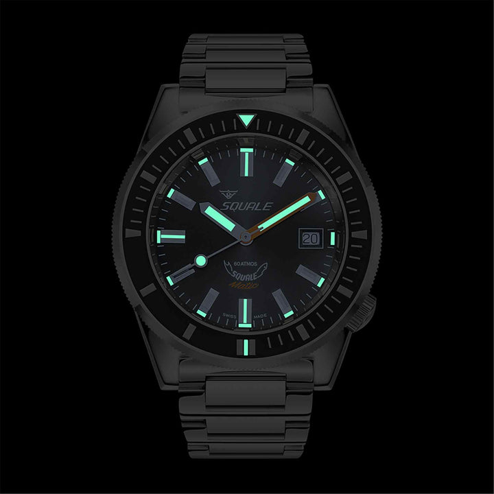 Squale MATICXSA.SQ22L 600M Grey Dial Wristwatch