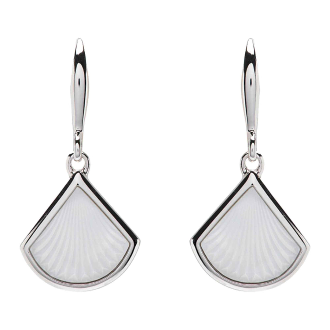 Unique & Co ME-813 Sterling Silver Drop Earrings