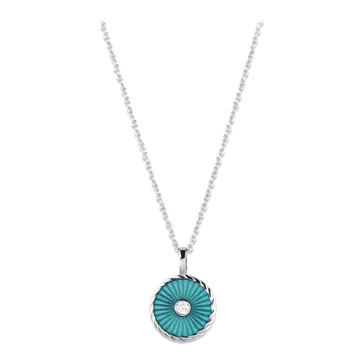 Unique & Co MK-932 Women's Silver 925 Pendant Necklace