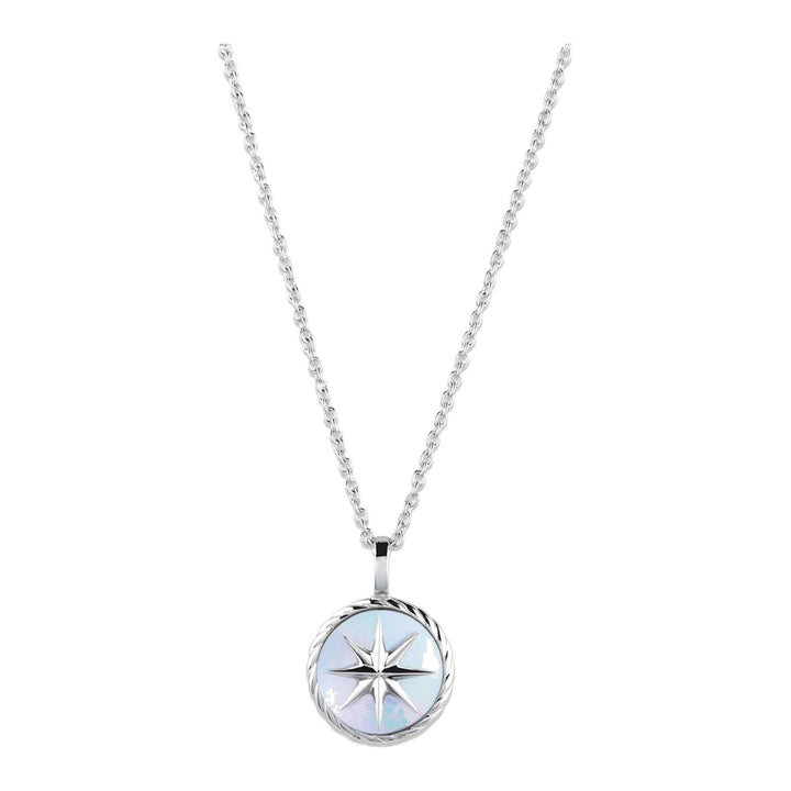Unique & Co MK-932 Women's Silver 925 Pendant Necklace