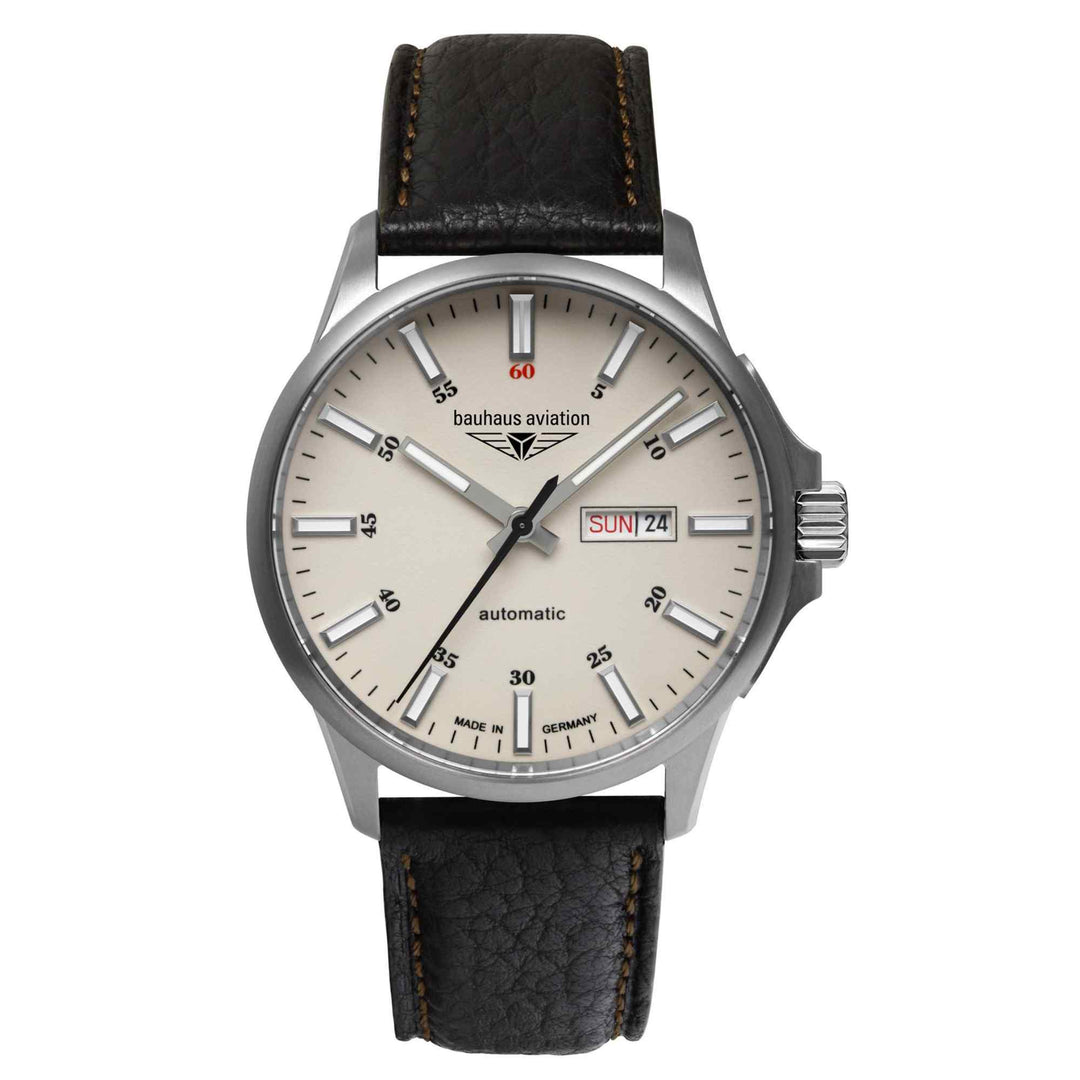 Bauhaus Aviation 28665 Men's Pilot Automatic Wristwatch