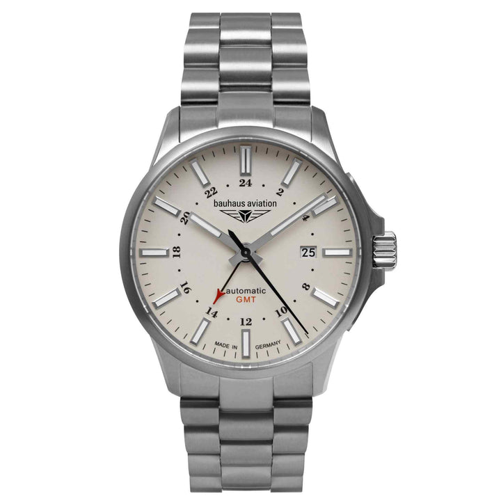 Bauhaus Aviation 2868M5 Men's GMT Automatic Wristwatch