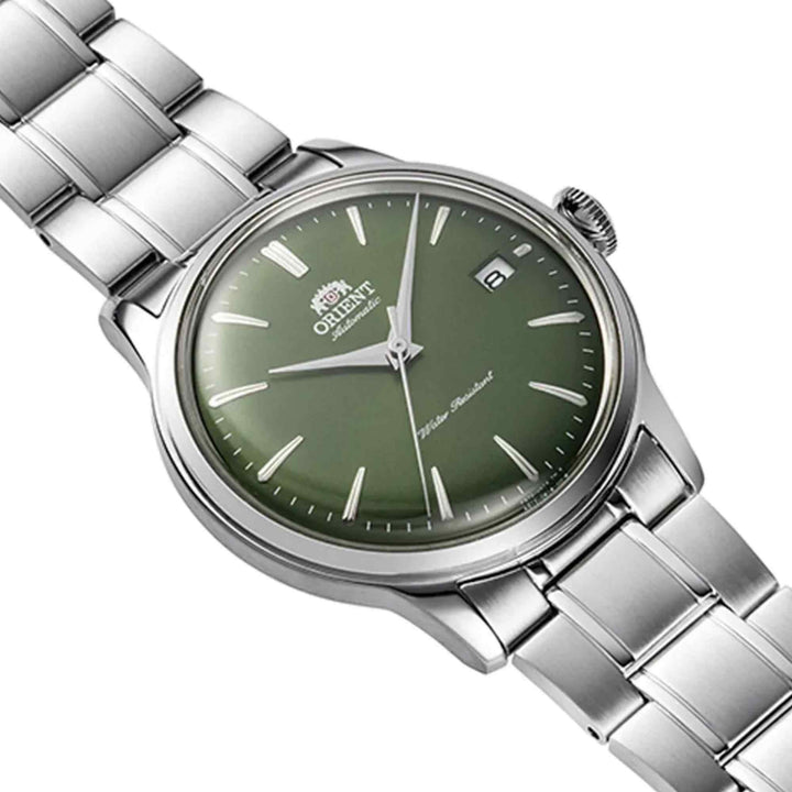 Orient RA-AC0M09E30B Bambino Green Dial Automatic Wristwatch