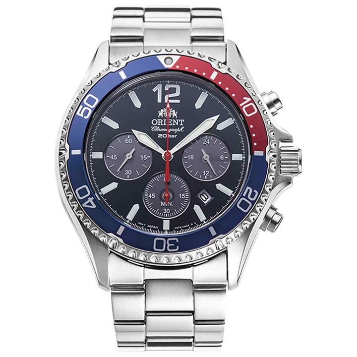 Orient RA-TX0201L10B Solar Quartz Sport Wristwatch