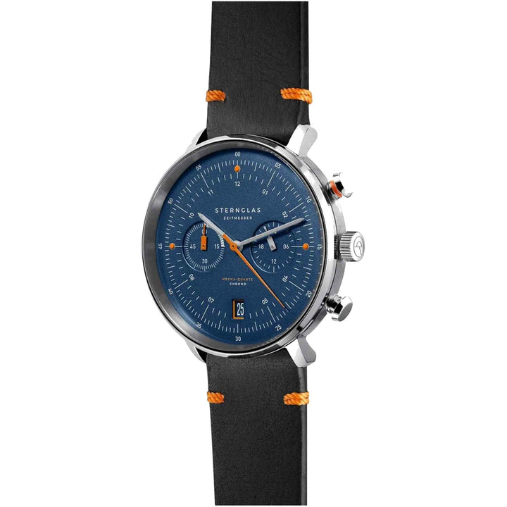 Sternglas S01-HC06-EB05 Men's Hamburg Chronograph Wristwatch