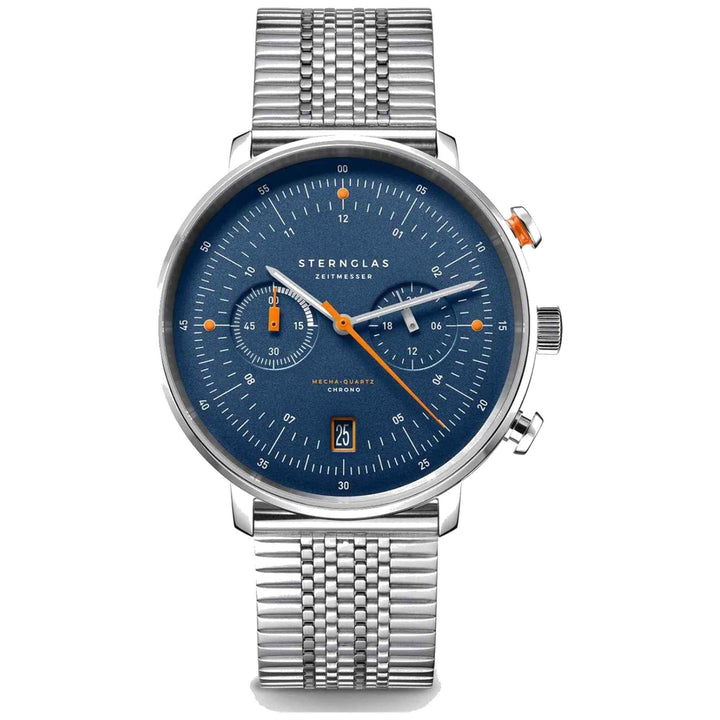 Sternglas S01-HC06-ME08 Men's Hamburg Chronograph Wristwatch