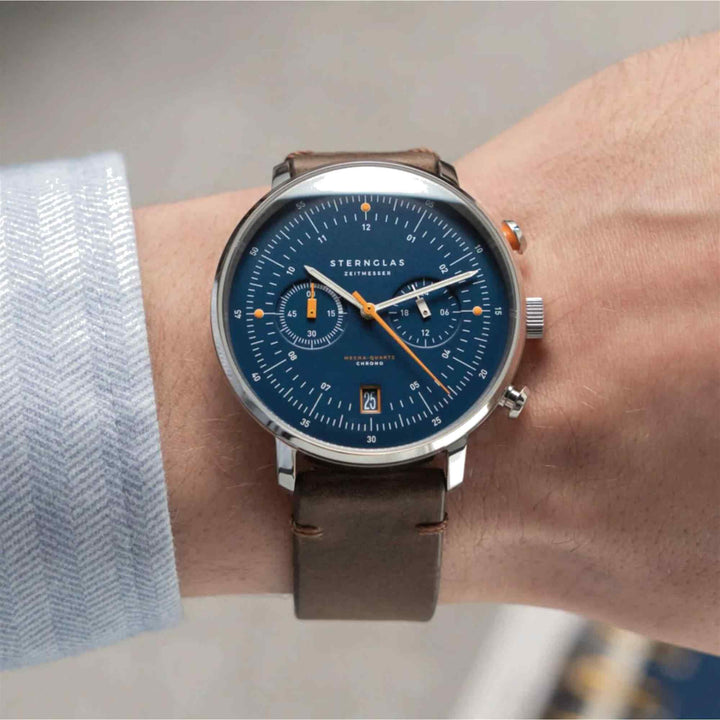 Sternglas S01-HC06-VI11 Men's Hamburg Chronograph Wristwatch