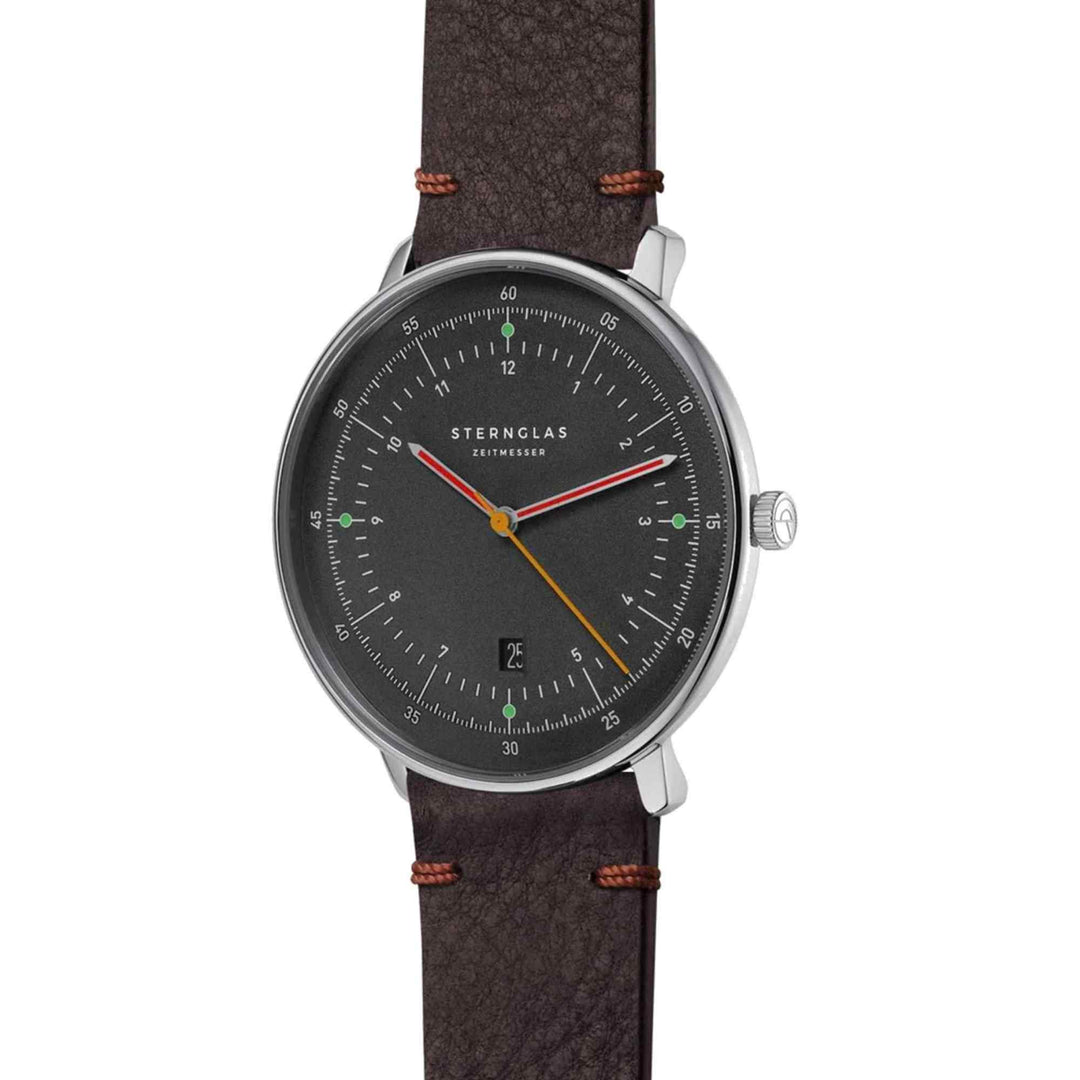 Sternglas S01-HH39-VI11 Men's Hamburg Neugraphite Wristwatch