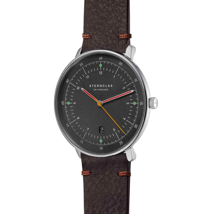 Sternglas S01-HH39-VI11 Men's Hamburg Neugraphite Wristwatch