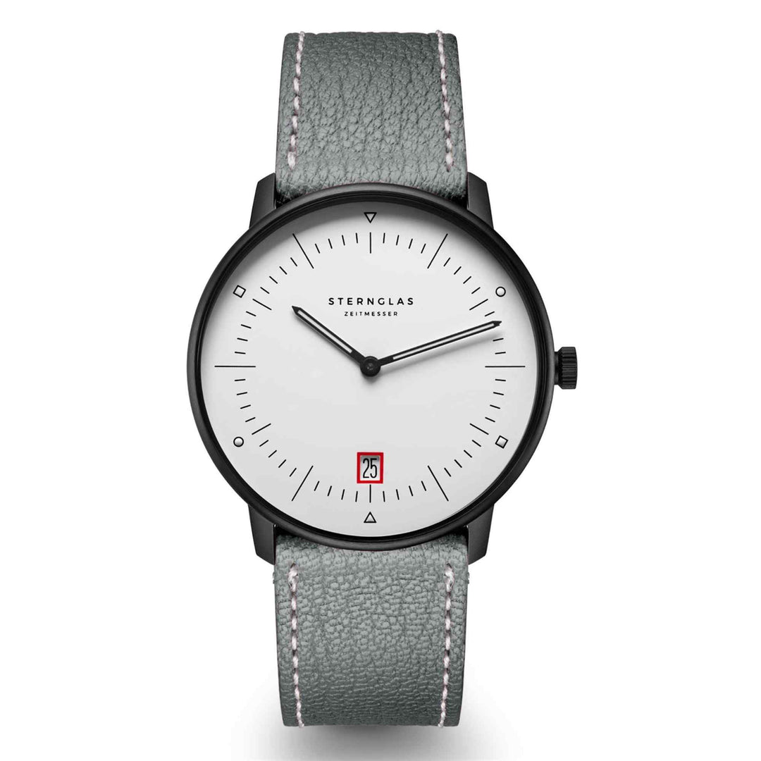Sternglas S01-NAB15-CA01 Naos Edition Bauhaus III Wristwatch