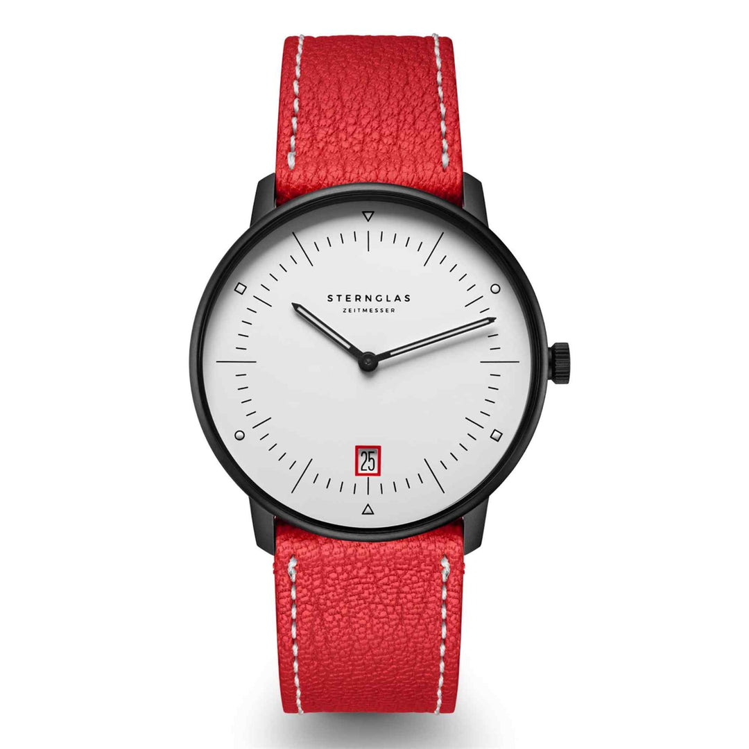 Sternglas S01-NAB15-CA02 Naos Edition Bauhaus III Wristwatch