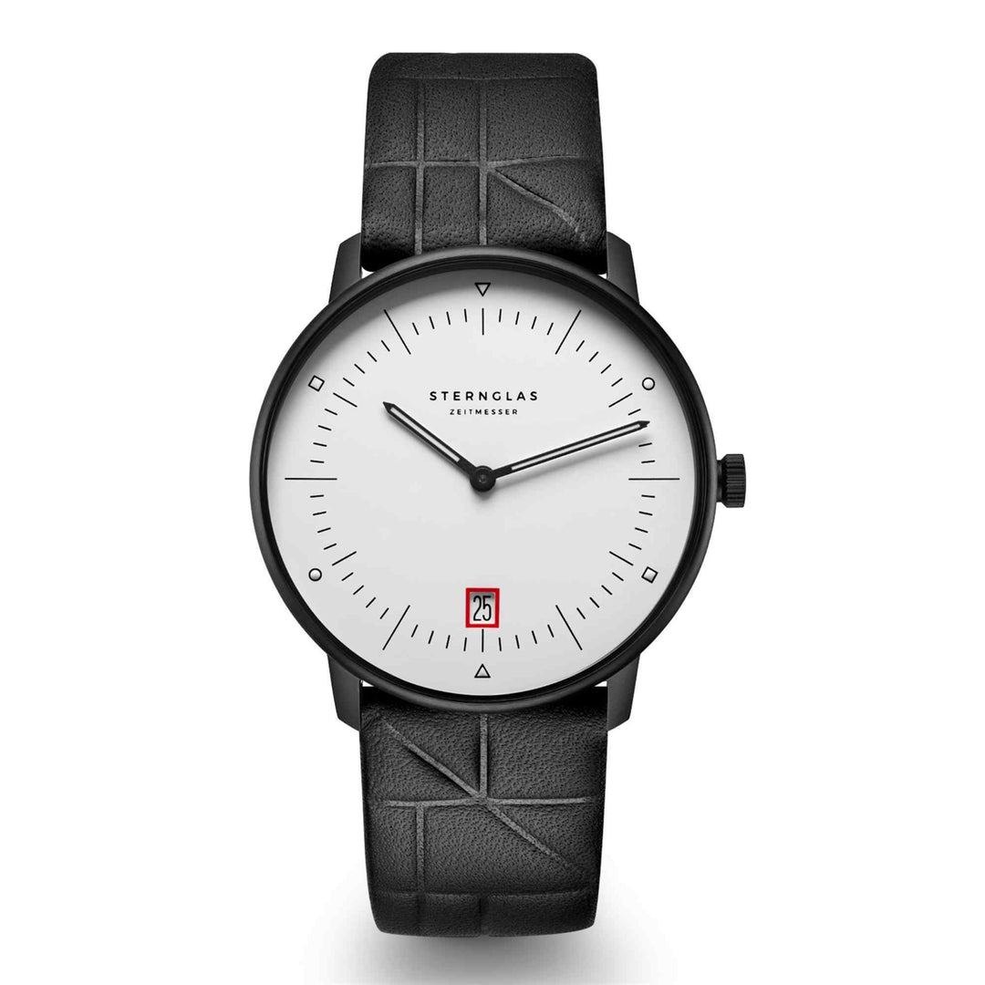 Sternglas S01-NAB15-EB09 Naos Edition Bauhaus III Wristwatch