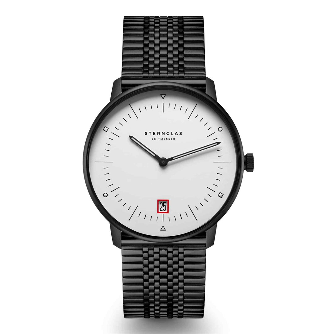 Sternglas S01-NAB15-ME11 Naos Edition Bauhaus III Wristwatch