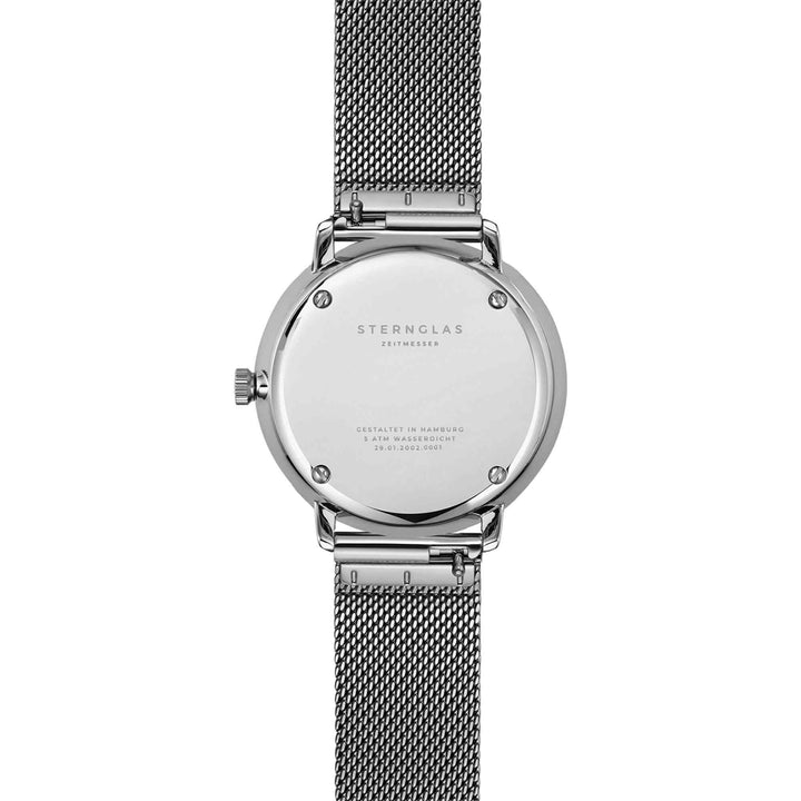 Sternglas S01-ND01-MI01 Women's Naos XS Mesh Strap Wristwatch (8149070446818)