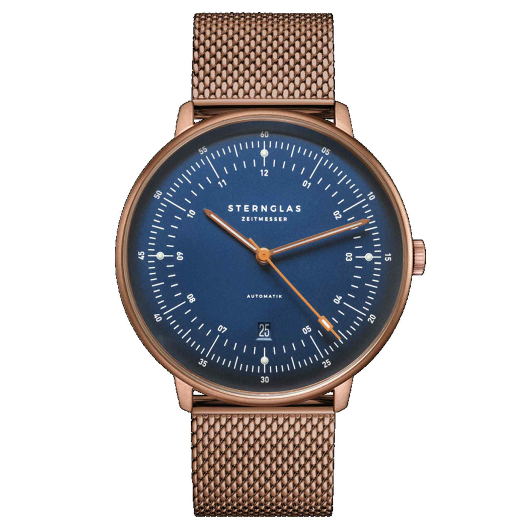 Sternglas S02-HH27-MI11 Men's Hamburg Automatic Wristwatch (8150327361762)