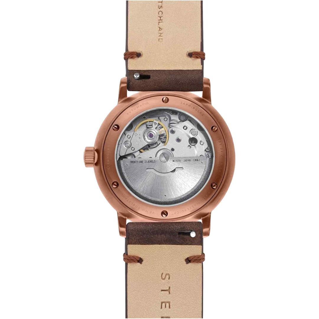 Sternglas S02-NA42-VI17 Men's Naos Automatik Alabaster Bronze Wristwatch