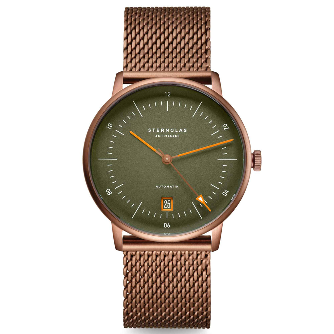 Sternglas S02-NAR19-MI11 Naos Edition Bronze Automatic Wristwatch