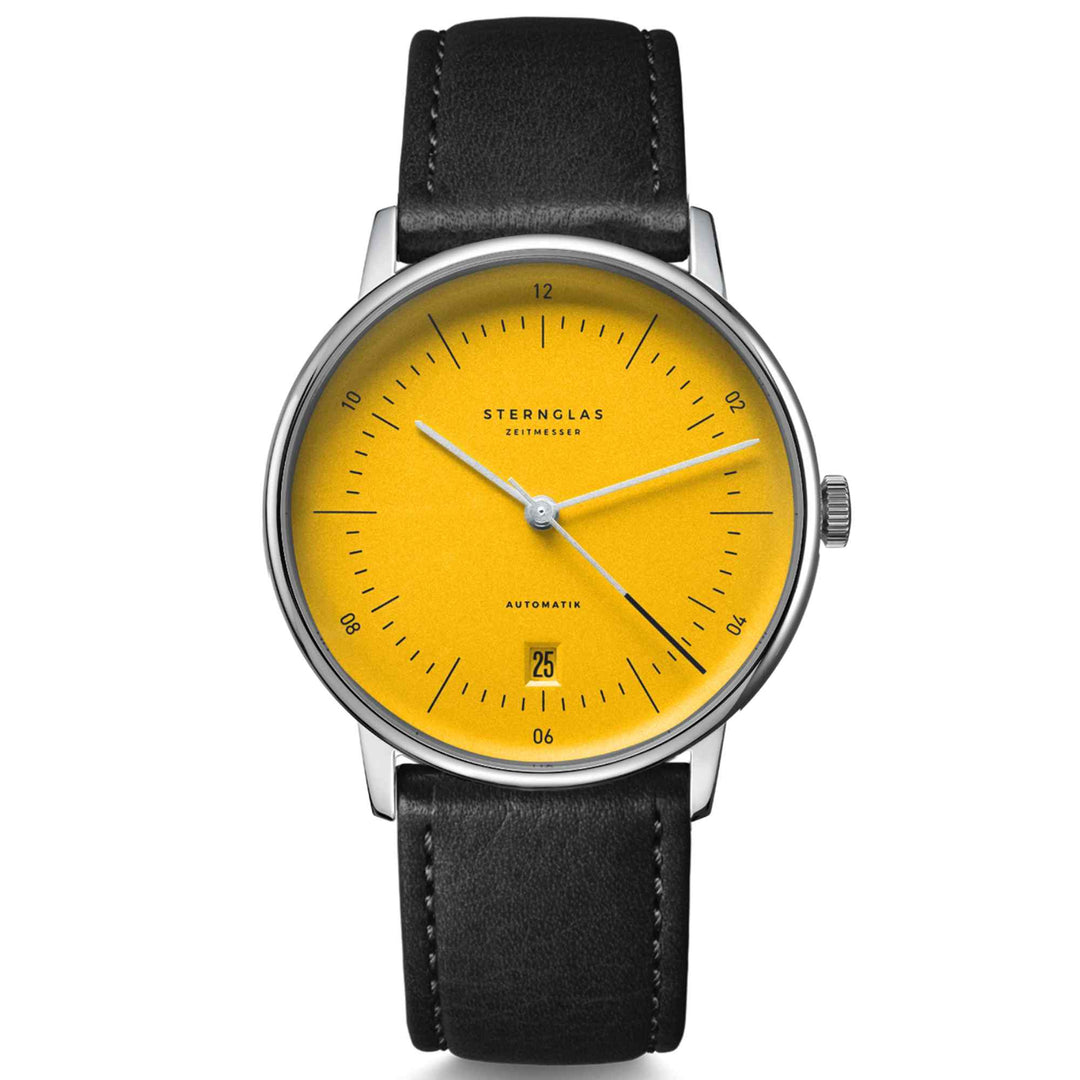Sternglas S02-NAY23-MO01 Naos Automatic Edition Yellow Wristwatch