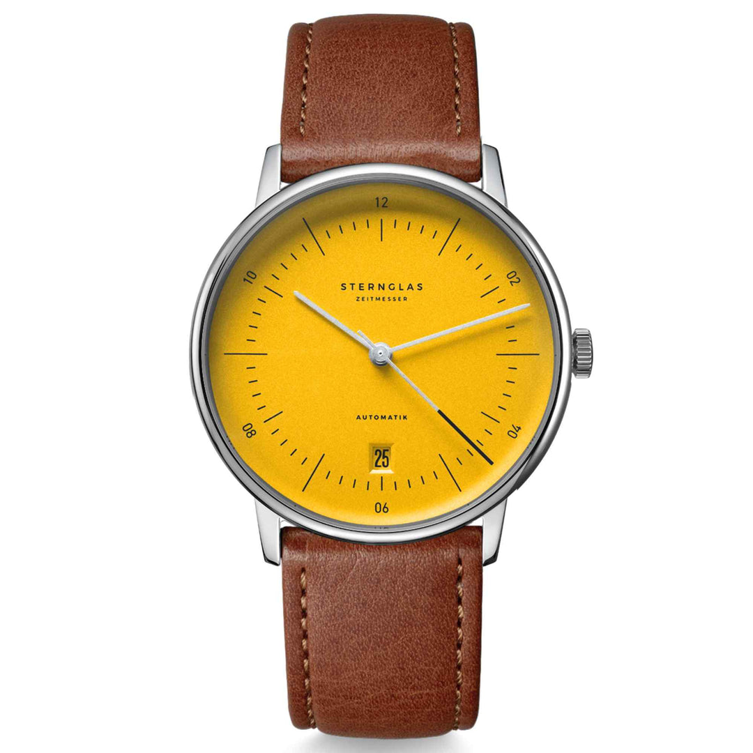 Sternglas S02-NAY23-MO02 Naos Automatic Edition Yellow Wristwatch