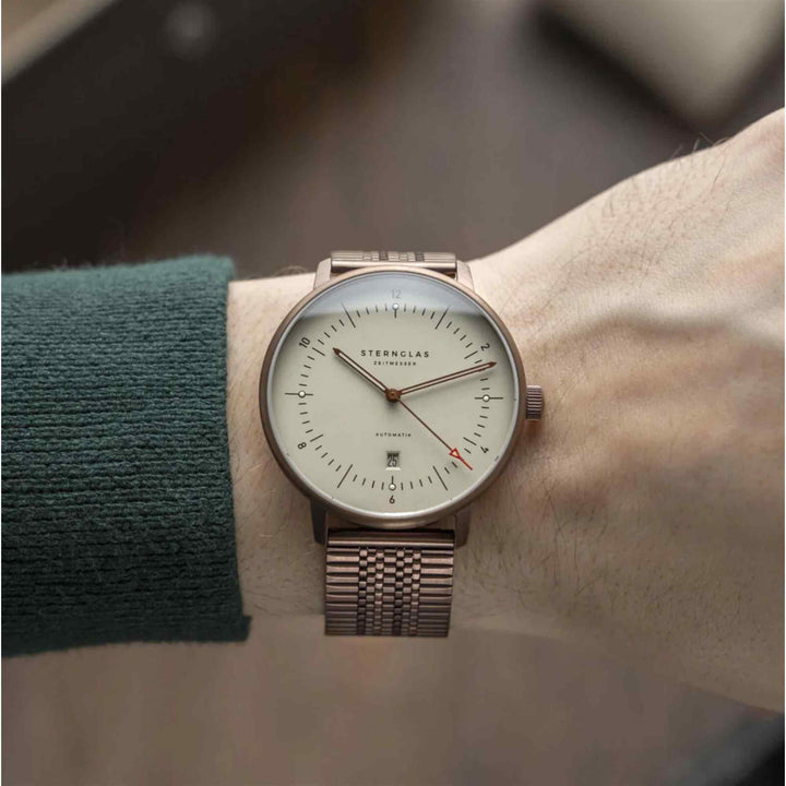 Sternglas S02-NX42-ME10 Men's NAOS XL Wristwatch