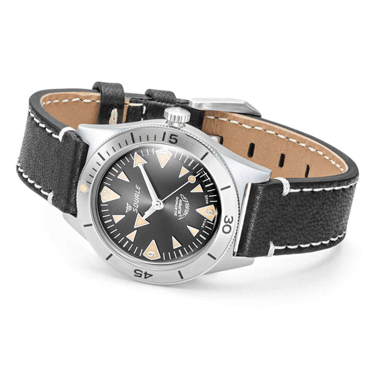Squale SUPERSSABK.PN Super-Squale Big Arrows Automatic Wristwatch