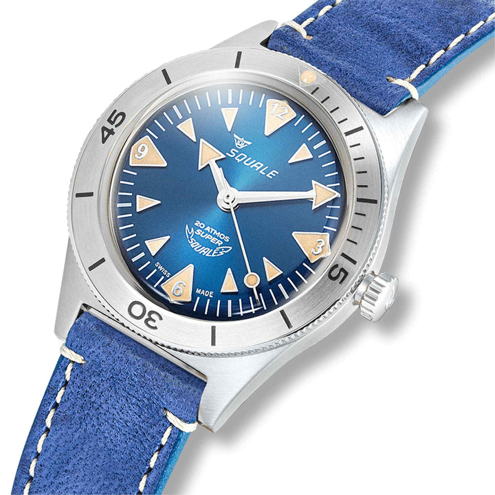 Squale SUPERSSABL.PBL Super-Squale Big Arrows Automatic Wristwatch