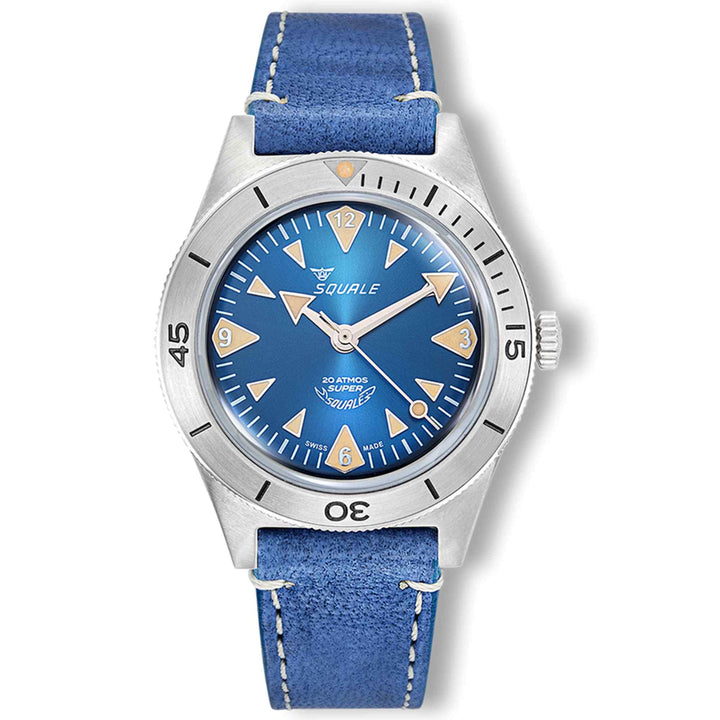 Squale SUPERSSABL.PBL Super-Squale Big Arrows Automatic Wristwatch