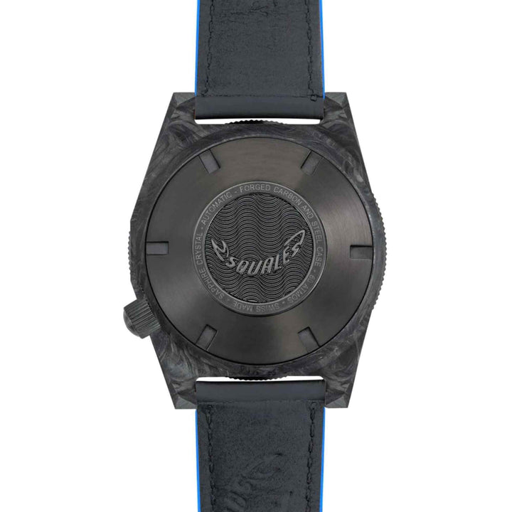 Squale T183AFCBL.RLBL  Forged Carbon Blue Wristwatch