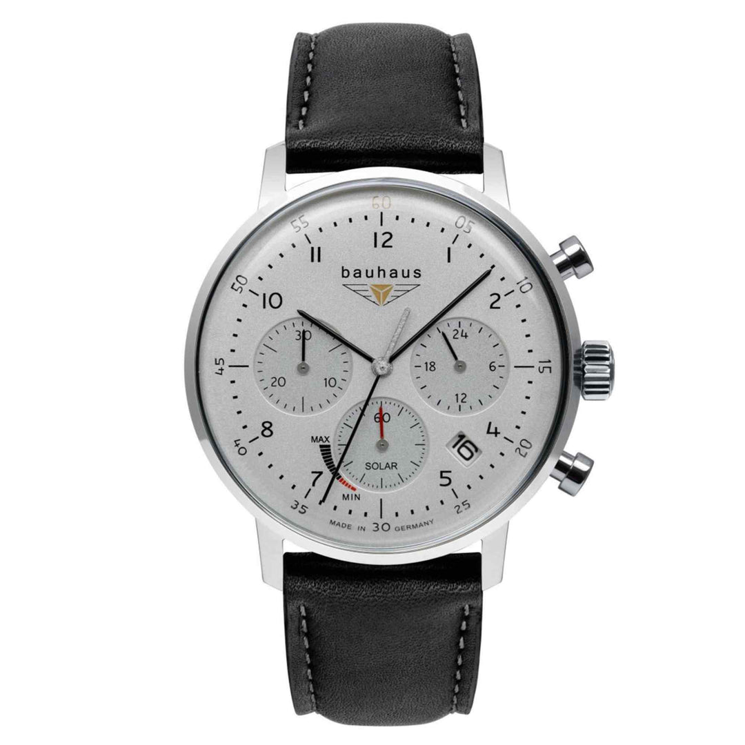 Bauhaus 20861 Men's Solar Chronograph Wristwatch