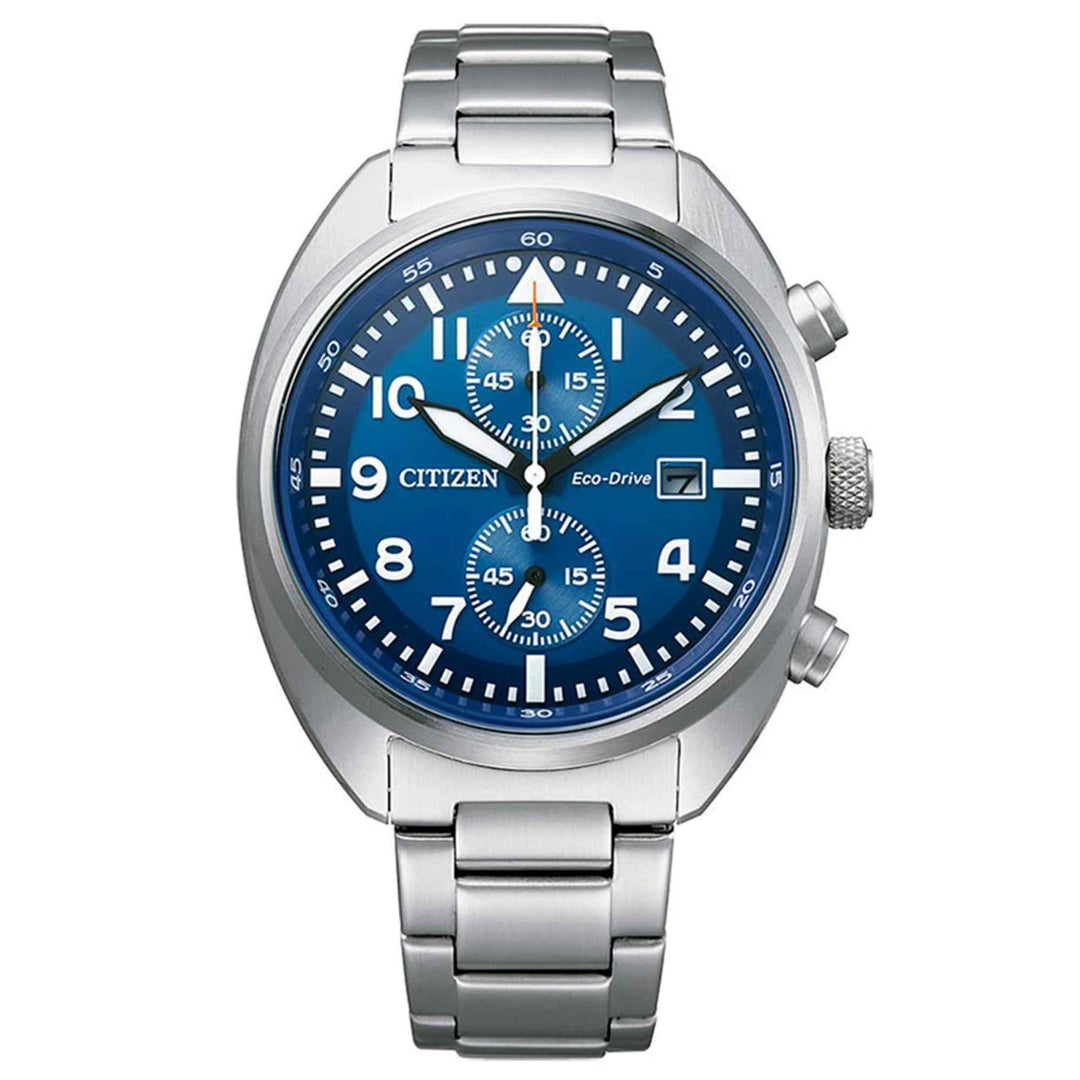 Citizen CA7040-85L Men's Blue Dial Chronograph Wristwatch | H S Johnson (8082798805218)