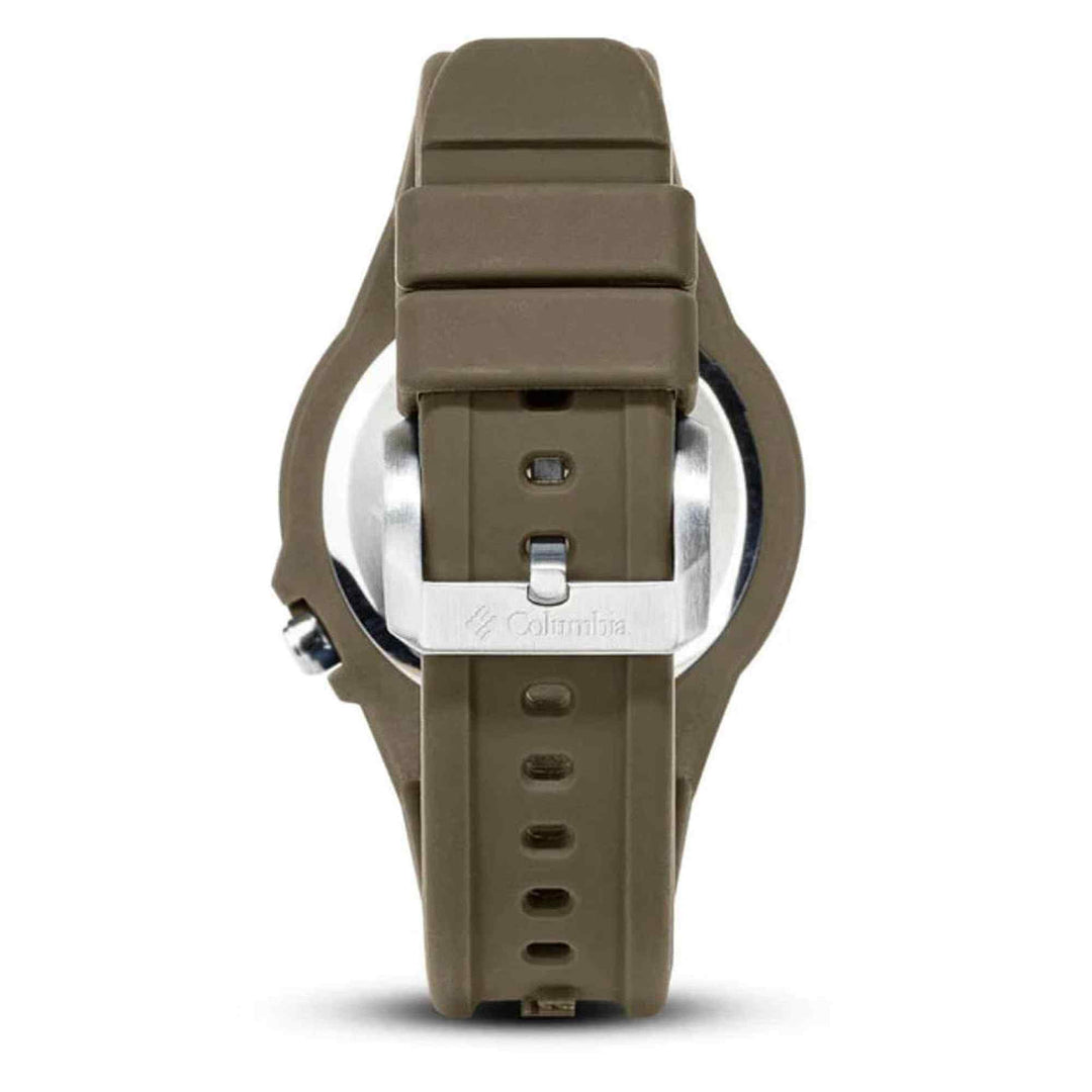 Columbia CSS13-009 Trailhead Olive Green Silicone Strap Wristwatch