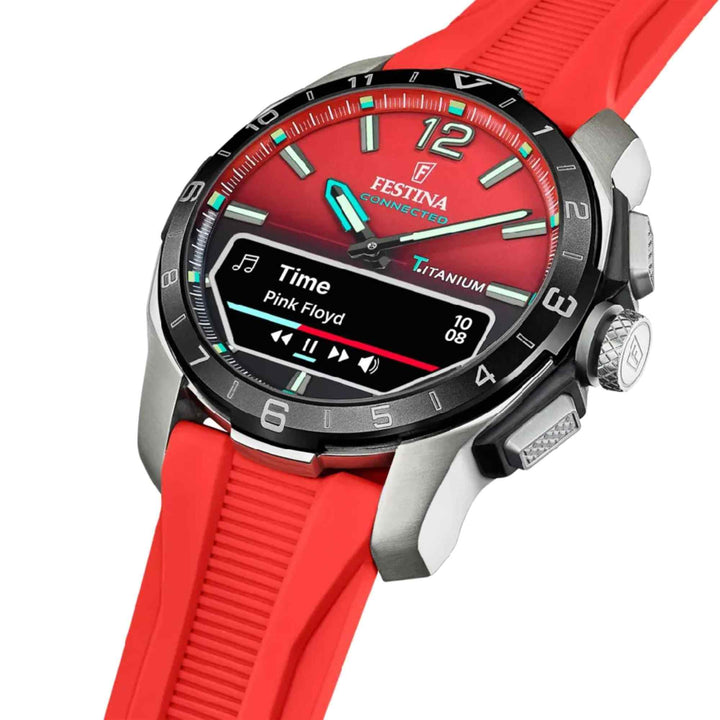 Festina F23000/6 Men's Connected D Red Wristwatch