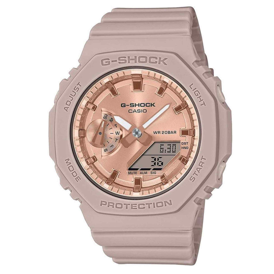 G-Shock GMA-S2100MD-4AER Rose Gold Metallic Dial Wristwatch