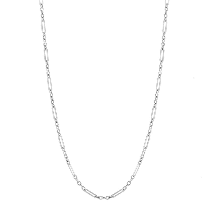 Elements Gold GN381 Mixed Length Link Chain Necklace