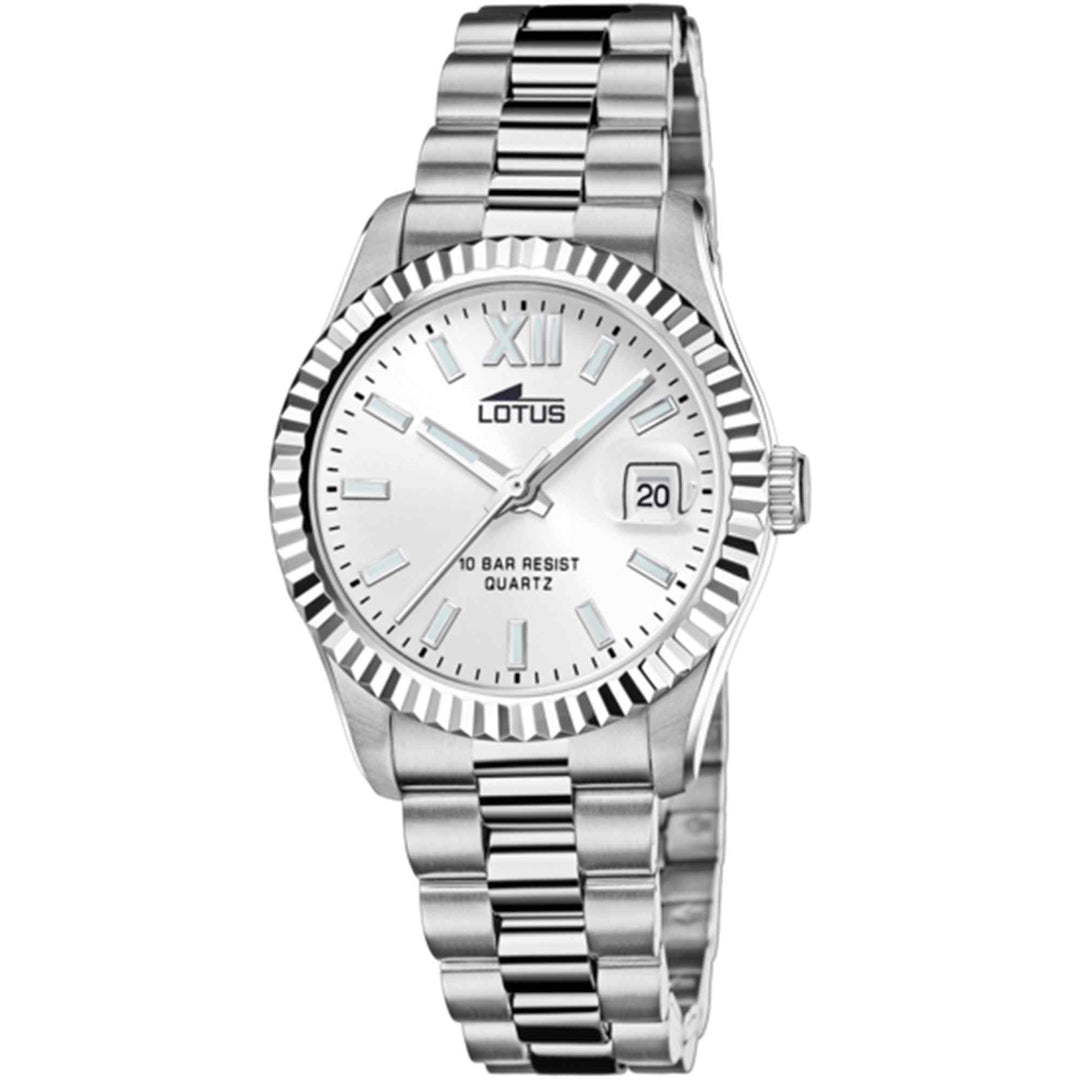 Lotus L18930/1 Women's Freedom Silver Dial Wristwatch