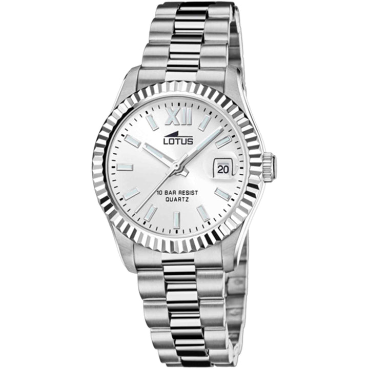 Lotus L18930/1 Women's Freedom Silver Dial Wristwatch