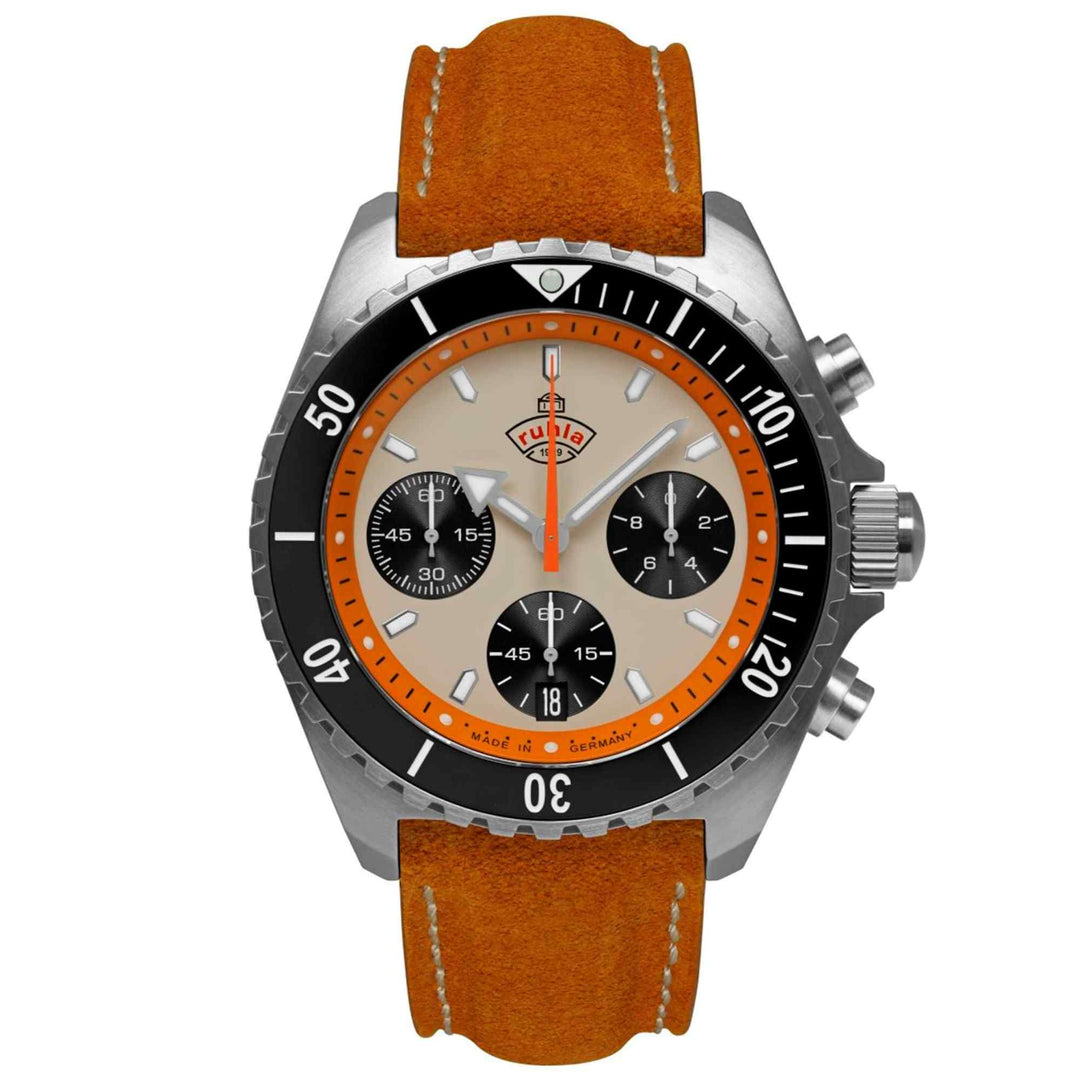 Ruhla 49701 Glasbach Cup (Hill Climb) Chronograph Wristwatch