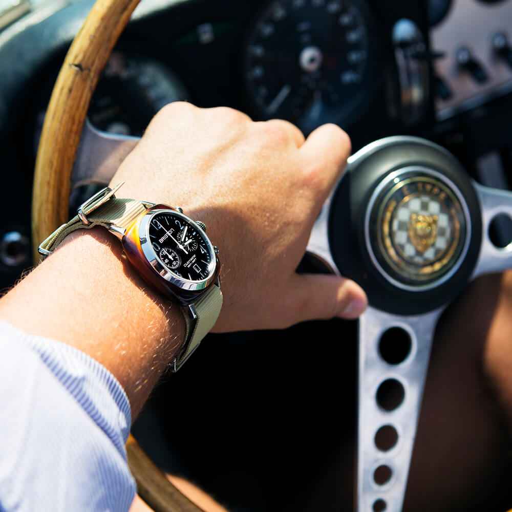 Briston Clubmaster Classic - Chrono - Noir 13140.SA.T.1.NK Watch