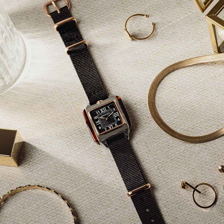 Briston Streamliner Kennedy -  Petite - Gold - Noir 252025.PRA.T.1.NB Watch