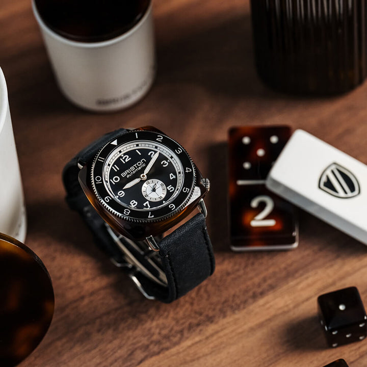 Briston Clubmaster Legend - Petite Seconde - Noir 241639.SA.T.1W.CH Watch