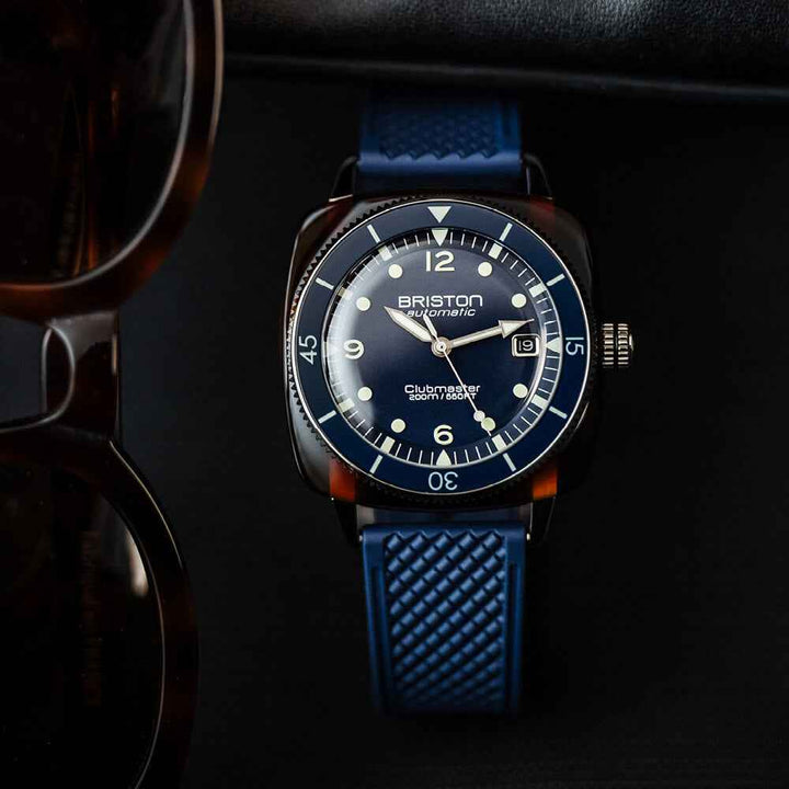 Briston Clubmaster Legend Diver - Bleu marine 241740.SA.T.15.FNB Watch